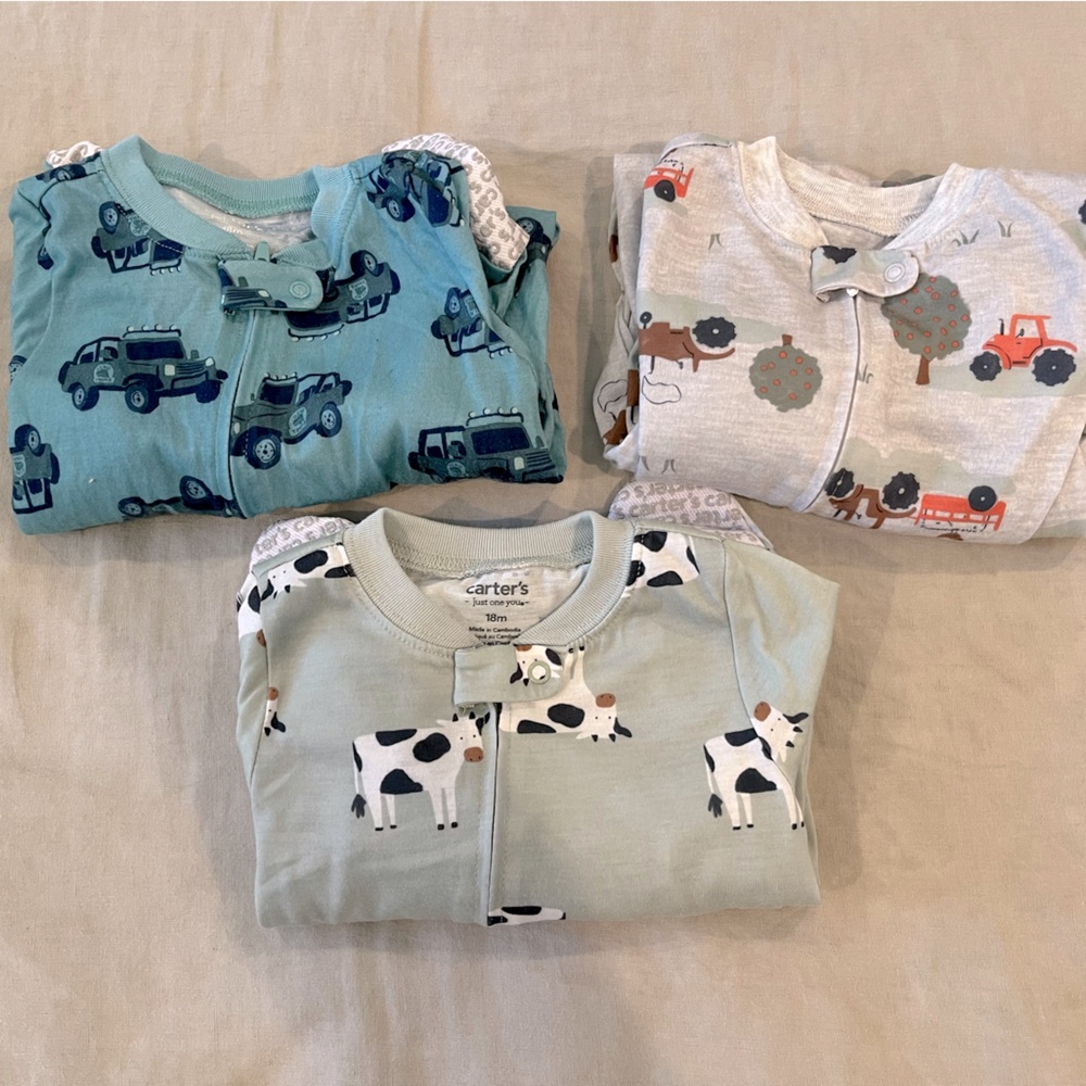 Carter’s pajamas- 18 month